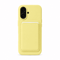 Macaron Color Card Holder iPhone Case