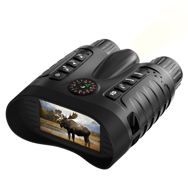 GOODITEC 2185 4K Digital Night Vision Monocular | 400m Full-Dark Range | 8X Zoom | 3.2" HD Screen