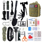 Emergency Survival Kit 142pcs – First Aid & Outdoor Gear for Camping, Hiking, Hunting, Adventure
