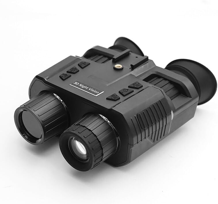 GOODITEC 8000 3D Night Vision Goggles | Dual 1.4" Displays | 300m Full-Dark Range | 7X Magnification