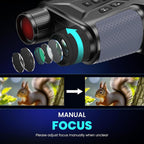 GOODITEC 2183 4K Digital Night Vision Monocular | 400m Full-Dark View | 4.5" Large Display | 8X Zoom