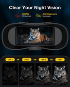 GOODITEC 3280 4K Digital Night Vision Monocular | 500m Full-Dark Range | 3.2" Display | 1000m Starlight