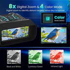 GOODITEC 2183 4K Digital Night Vision Monocular | 400m Full-Dark View | 4.5" Large Display | 8X Zoom