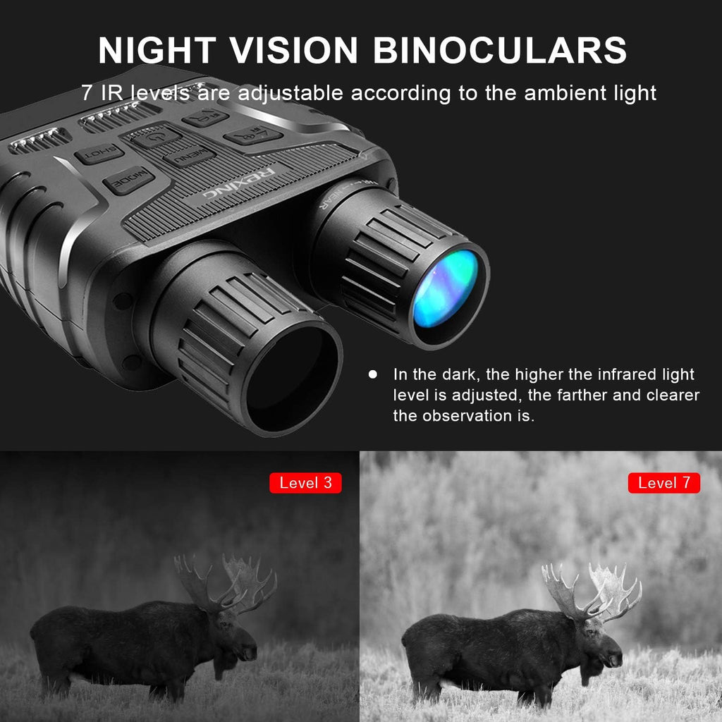 GOODITEC 3180 Digital Night Vision Monocular | 300m Full-Dark View | 2.31" TFT Screen