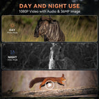 GOODITEC 8160 4K Tactical Night Vision Goggles | 400m Full-Dark View | 2.7" Screen | 3-in-1 Usage