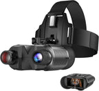GOODITEC 8160 4K Tactical Night Vision Goggles | 400m Full-Dark View | 2.7" Screen | 3-in-1 Usage