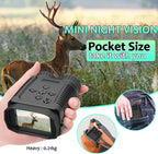 GOODITEC 1182 Mini Digital Night Vision Monocular | 300m Full-Dark View | 8X Digital Zoom | 2.4" Screen