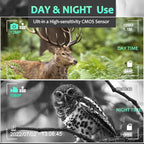 GOODITEC 1182 Mini Digital Night Vision Monocular | 300m Full-Dark View | 8X Digital Zoom | 2.4" Screen