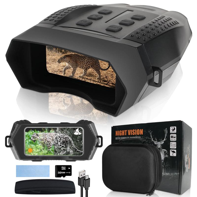 GOODITEC 5100 Digital Night Vision Scope | 600m Full-Dark View | 4X Zoom | 2.5" Display