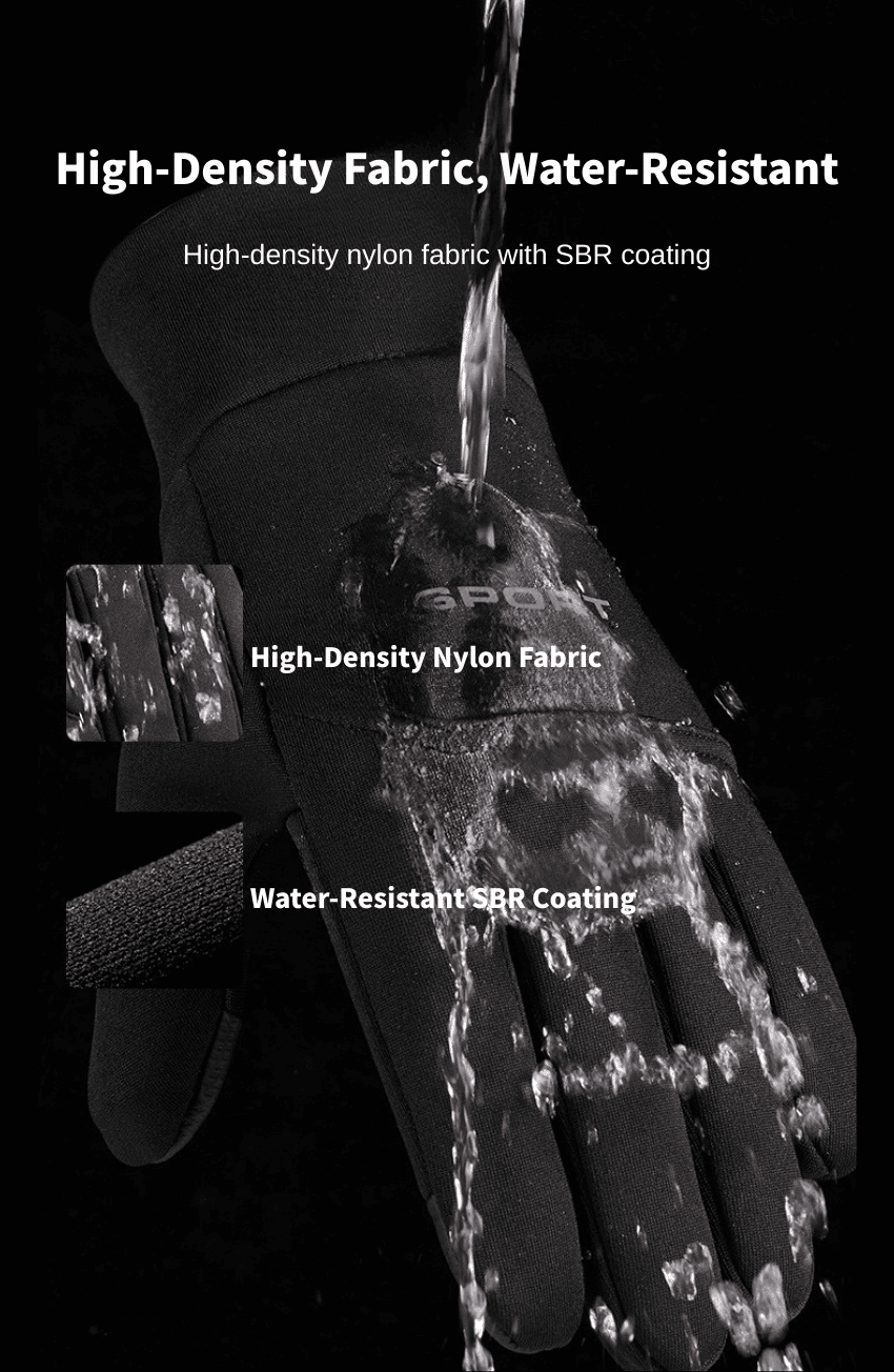 GOODITEC Winter Touchscreen Gloves – Waterproof Thermal Gloves for Night Vision Outdoor Use