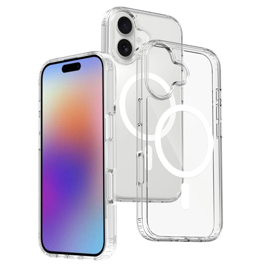 Gooditec Magnetic Clear Protective Case, TPU + PC for iPhone 17 Pro Max