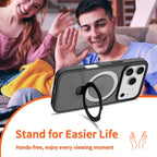 Gooditec Magnetic Kickstand Case, Matte Shockproof Design for iPhone Pro Max