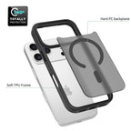 Gooditec Magnetic Matte Shockproof Case Compatible with iPhone Pro Max Series
