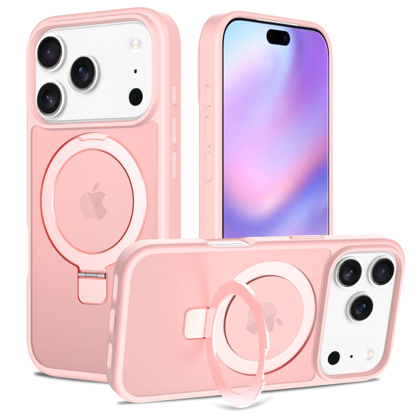 Gooditec Magnetic Kickstand Case, Matte Shockproof Design for iPhone Pro Max