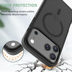 Gooditec Magnetic Matte Shockproof Case Compatible with iPhone Pro Max Series