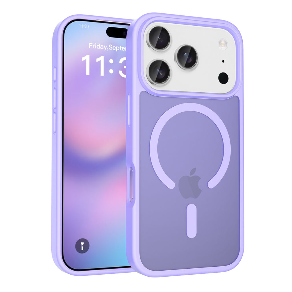 Gooditec Magnetic Matte Shockproof Case Compatible with iPhone Pro Max Series