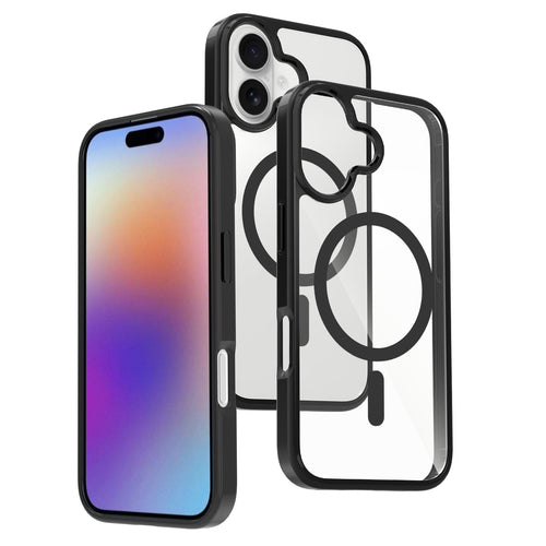 Gooditec Magnetic Clear Protective Case, TPU + PC for iPhone 17 Pro Max