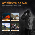 GOODITEC 5100 Digital Night Vision Scope | 600m Full-Dark View | 4X Zoom | 2.5" Display