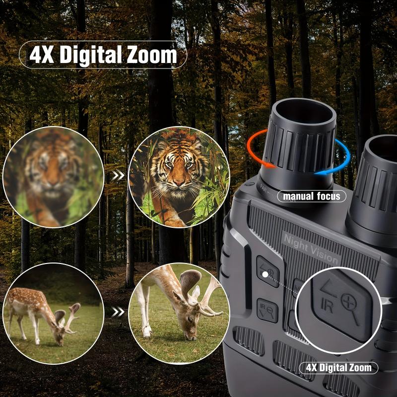 GOODITEC 3180 Digital Night Vision Monocular | 300m Full-Dark View | 2.31" TFT Screen