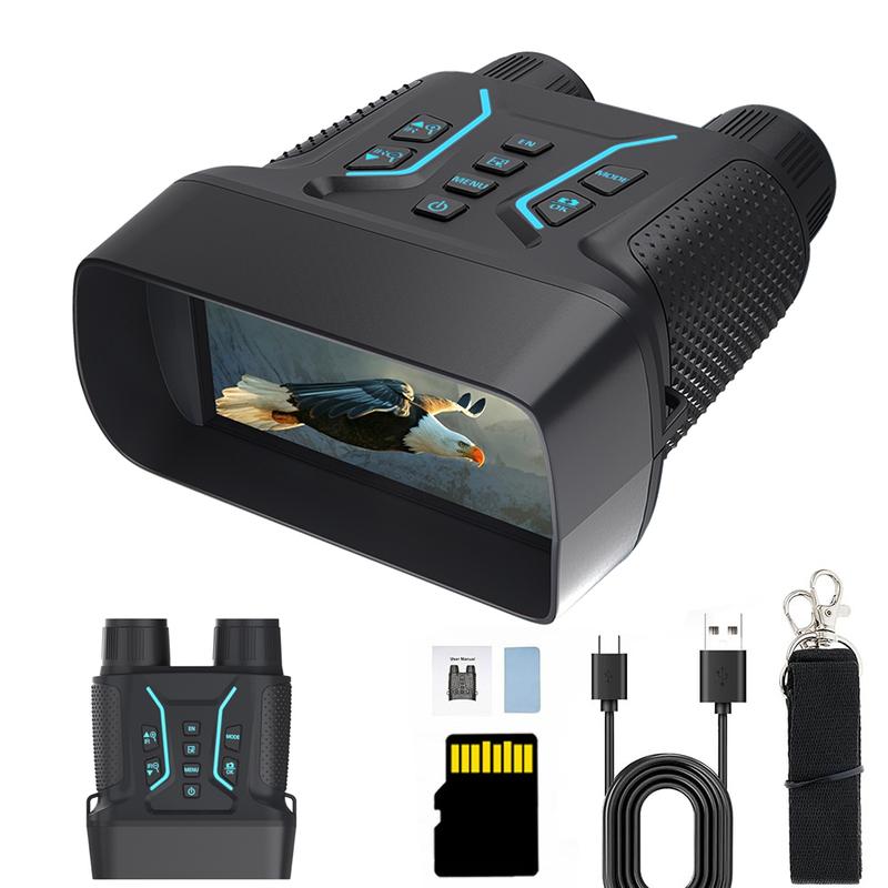 GOODITEC 2183 4K Digital Night Vision Monocular | 400m Full-Dark View | 4.5" Large Display | 8X Zoom